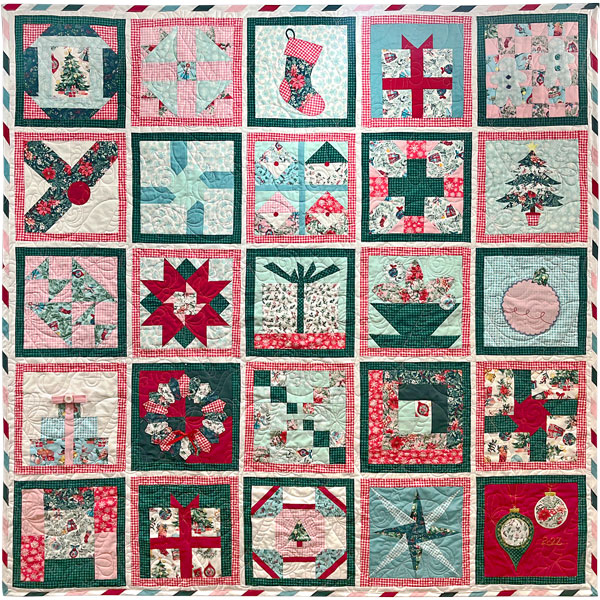 American Quilter's Society 2022 AQS Christmas Countdown with Janome